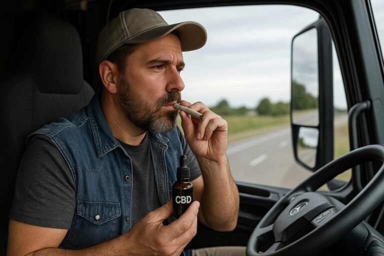 Can Truck Drivers Smoke CBD