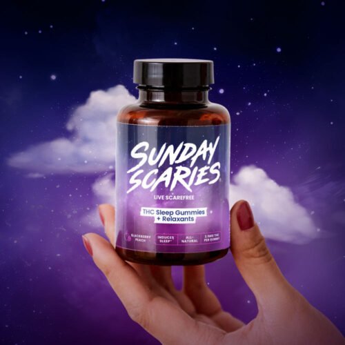 Sunday Scaries THC Sleep Gummies | CBN + CBD for Deep Rest