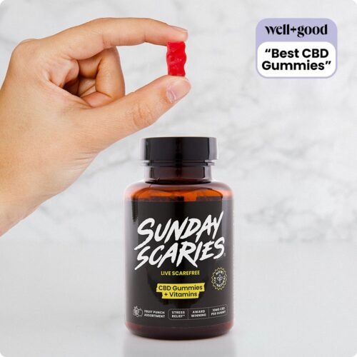 Sunday Scaries CBD Gummies With Vitamins Full Spectrum